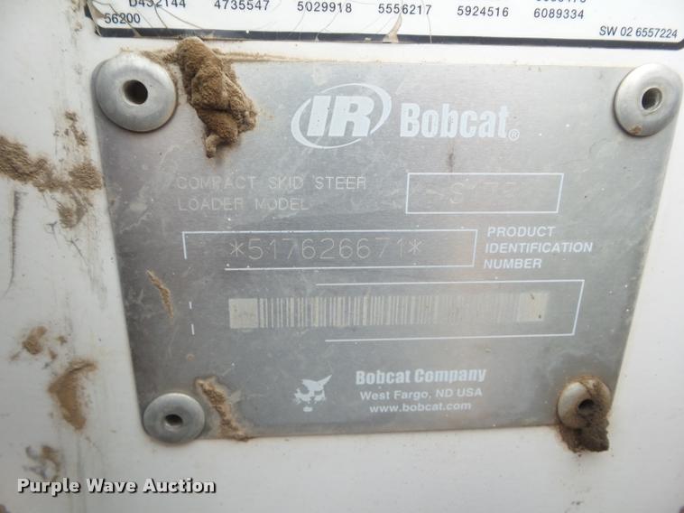 image for item DB3608 2002 Bobcat S175 skid steer