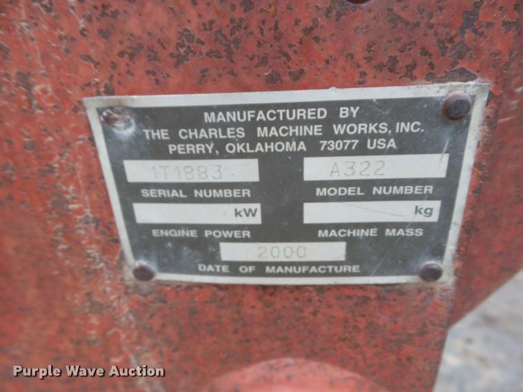 image for item DB3609 Ditch Witch 3700 trencher