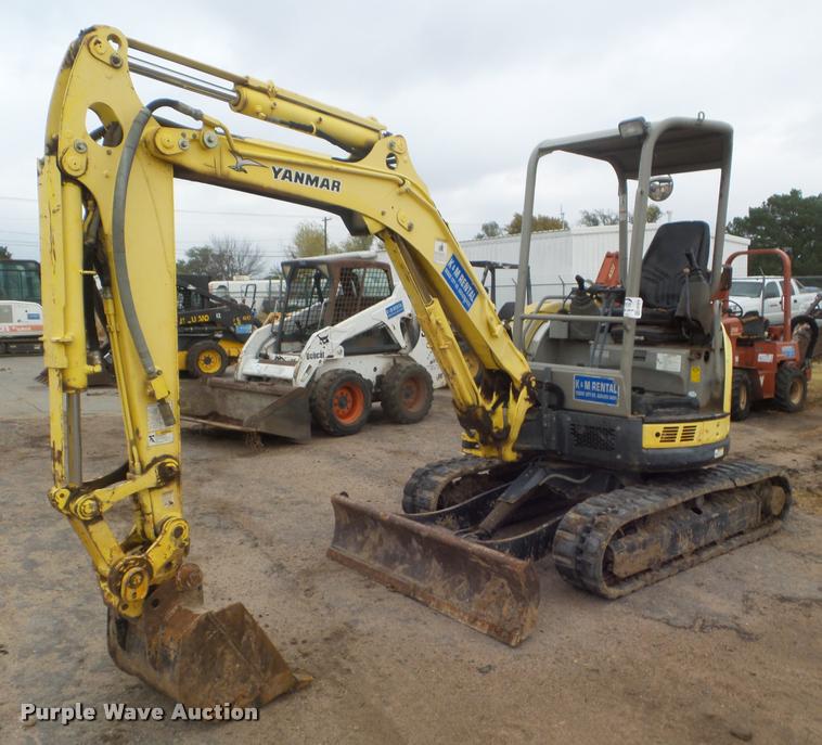 image for item DB3610 2007 Yanmar VI035 mini excavator