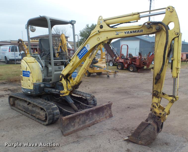image for item DB3610 2007 Yanmar VI035 mini excavator