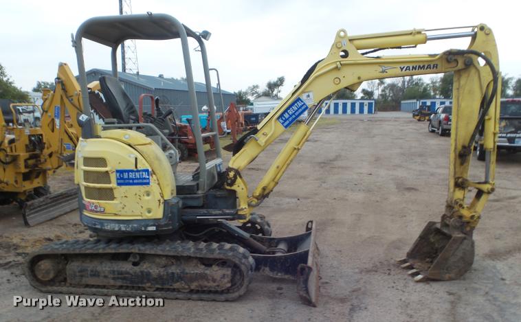 image for item DB3610 2007 Yanmar VI035 mini excavator