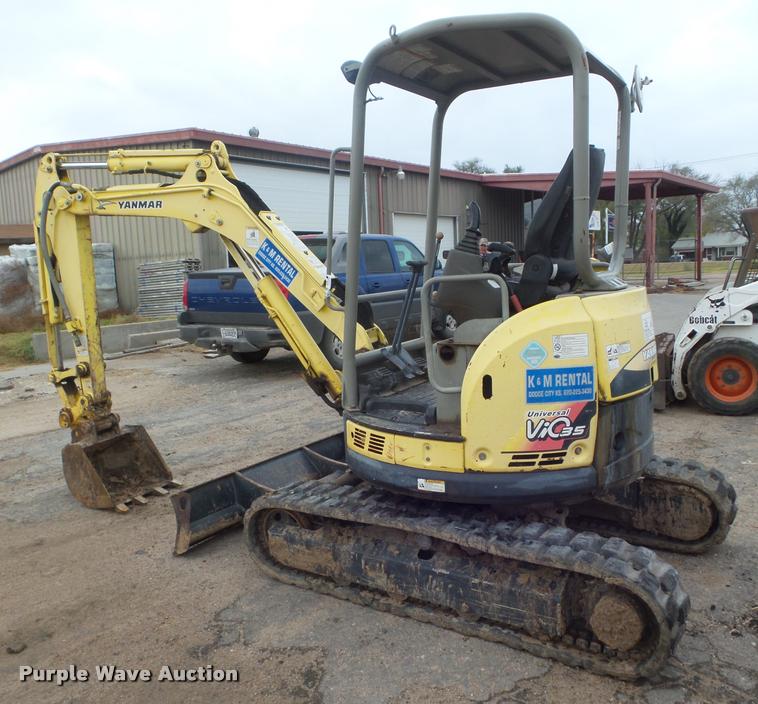 image for item DB3610 2007 Yanmar VI035 mini excavator