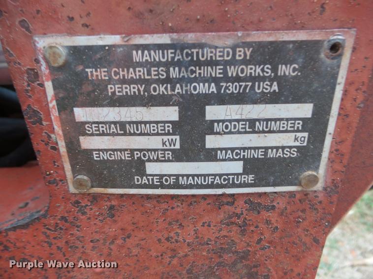 image for item DB3613 Ditch Witch 3700 trencher