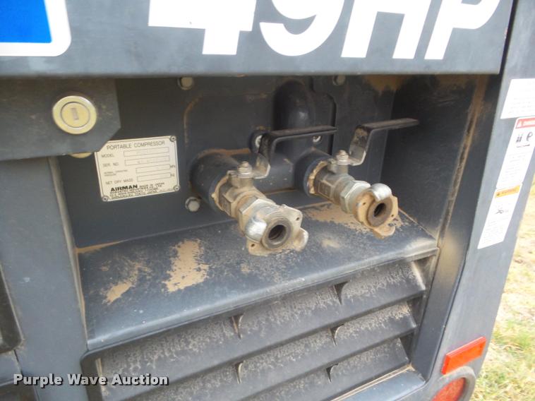 image for item DB3615 2012 Air Man PDS1855 air compressor