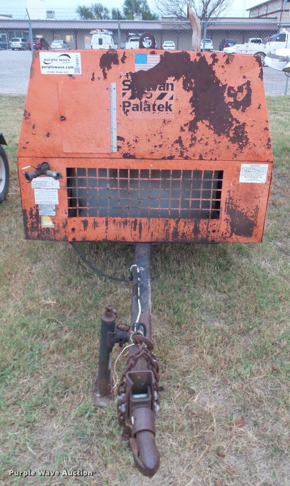 image for item DB3617 2002 Sullivan Palatek D210Q air compressor