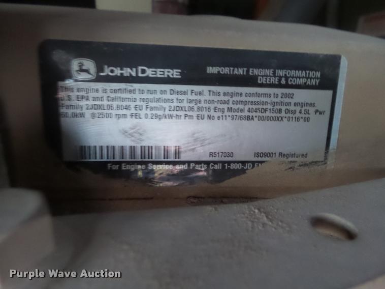 image for item DB3617 2002 Sullivan Palatek D210Q air compressor