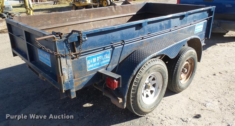 image for item DB3620 1997 Big Tex dump trailer