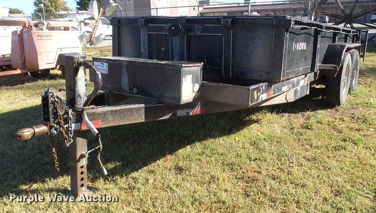 image for item DB3622 2004 Titan 14 dump trailer