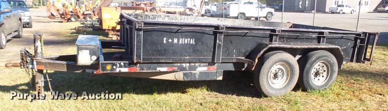 image for item DB3622 2004 Titan 14 dump trailer
