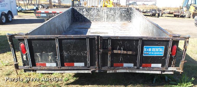 image for item DB3622 2004 Titan 14 dump trailer