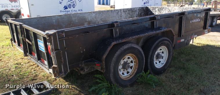 image for item DB3622 2004 Titan 14 dump trailer