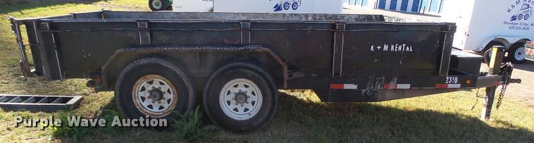 image for item DB3622 2004 Titan 14 dump trailer