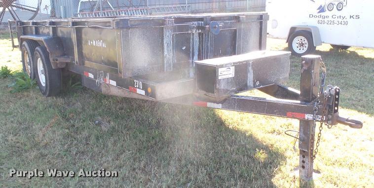 image for item DB3622 2004 Titan 14 dump trailer