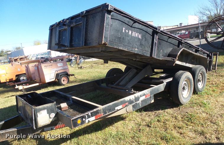 image for item DB3622 2004 Titan 14 dump trailer