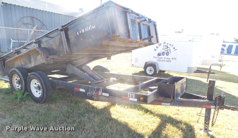 image for item DB3622 2004 Titan 14 dump trailer