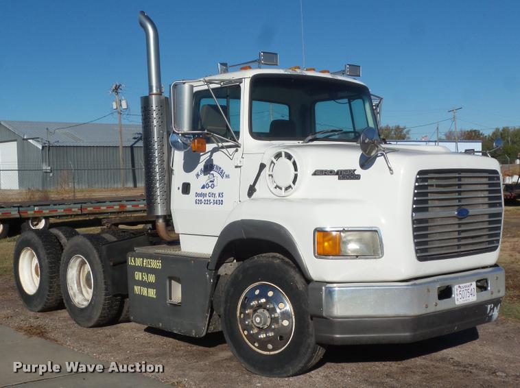 image for item DB3624 1994 Ford LTA9000 Aero Max 106 semi truck