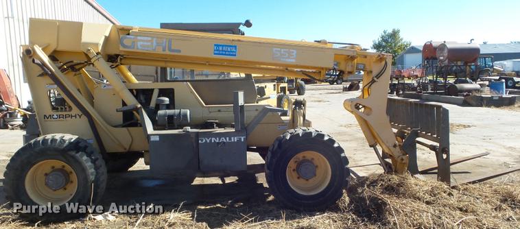 image for item DB3625 Gehl 553 telehandler