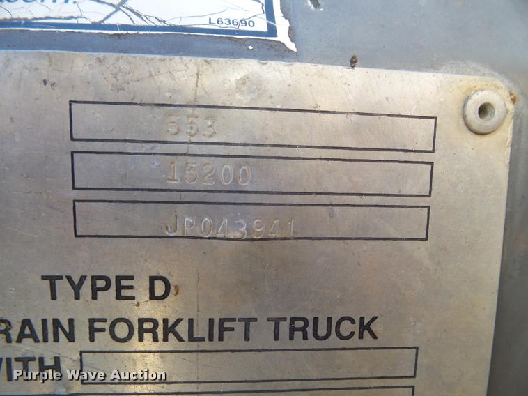 image for item DB3625 Gehl 553 telehandler