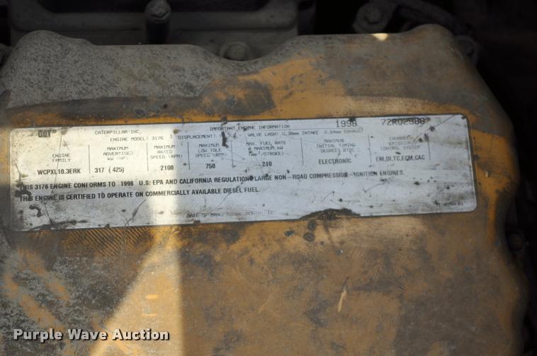 image for item L5047 1999 Caterpillar 345B L excavator
