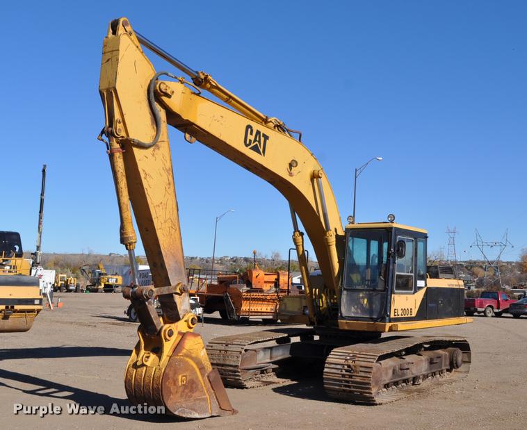 image for item L5049 1990 Caterpillar EL200B excavator