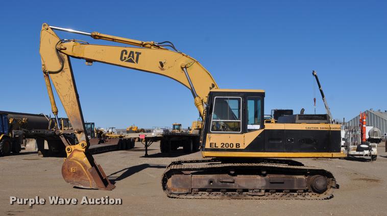image for item L5049 1990 Caterpillar EL200B excavator
