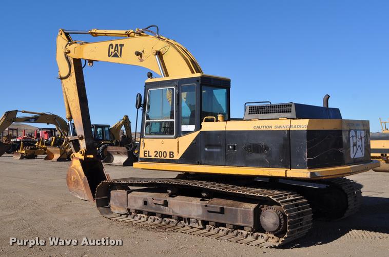 image for item L5049 1990 Caterpillar EL200B excavator