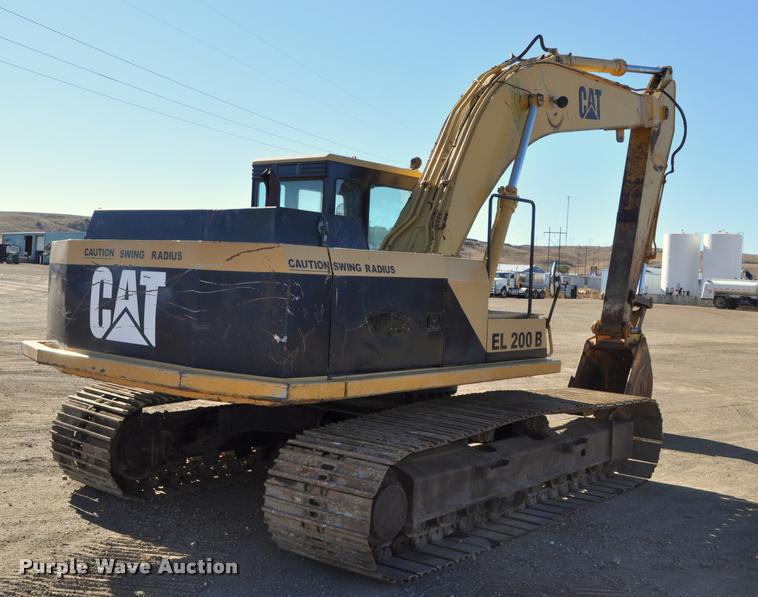image for item L5049 1990 Caterpillar EL200B excavator