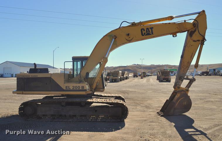 image for item L5049 1990 Caterpillar EL200B excavator