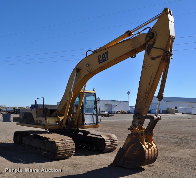 image for item L5049 1990 Caterpillar EL200B excavator