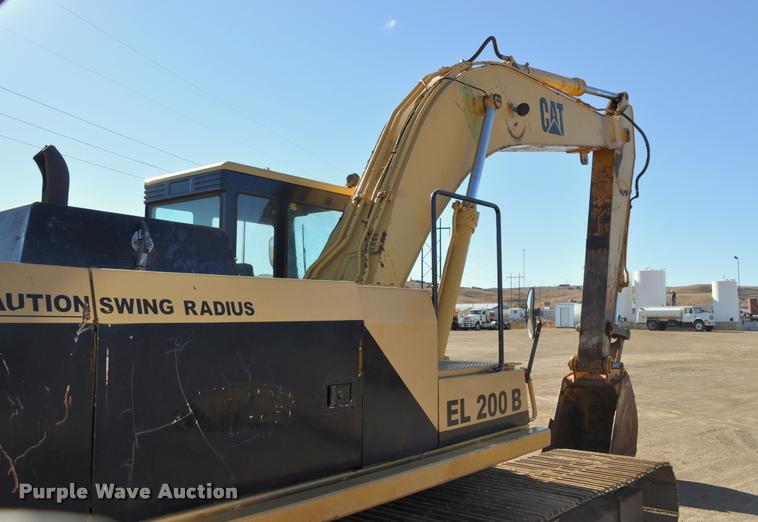 image for item L5049 1990 Caterpillar EL200B excavator