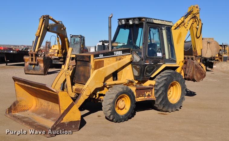 image for item L5052 1993 Caterpillar 416B backhoe