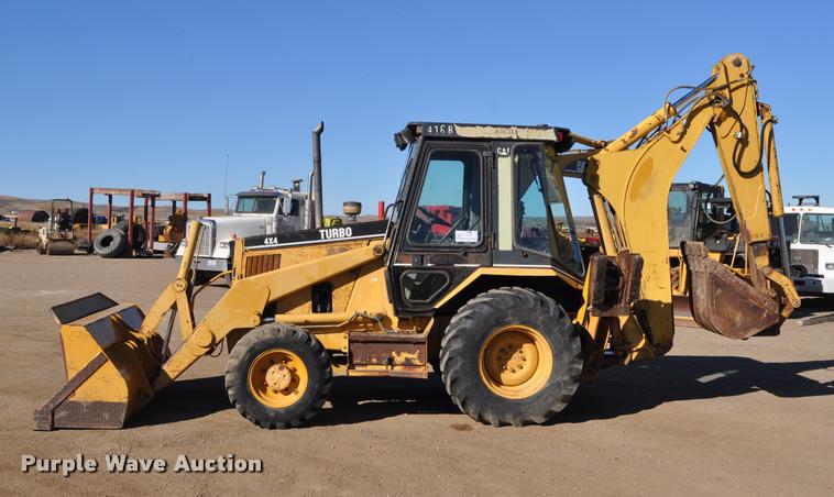 image for item L5052 1993 Caterpillar 416B backhoe