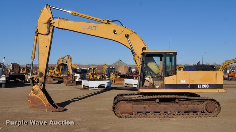 image for item L5063 1990 Caterpillar EL200B excavator