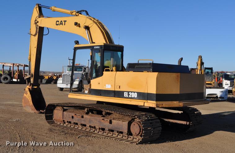 image for item L5063 1990 Caterpillar EL200B excavator