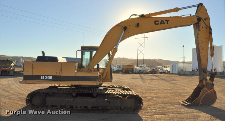 image for item L5063 1990 Caterpillar EL200B excavator