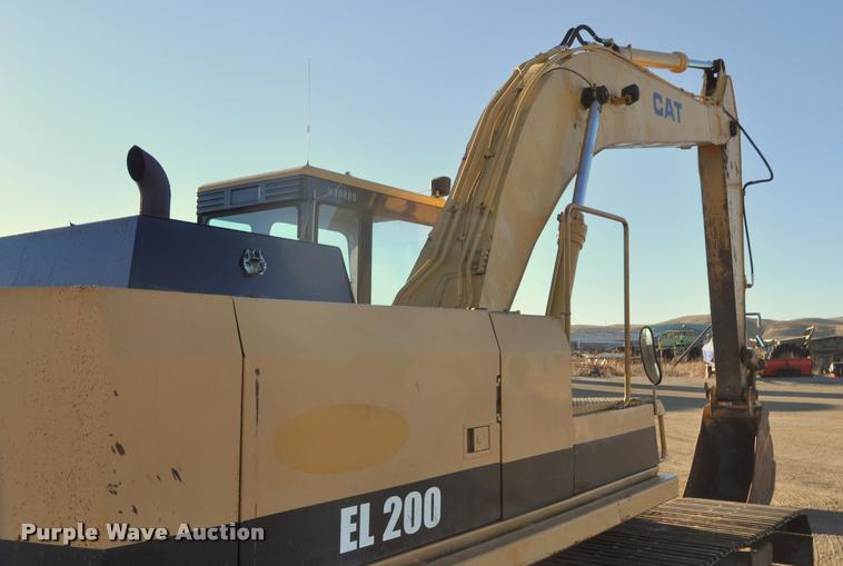 image for item L5063 1990 Caterpillar EL200B excavator