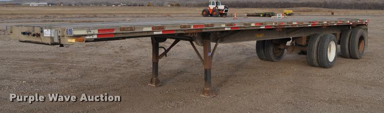 image for item L5064 1977 Raven 54028 flatbed trailer