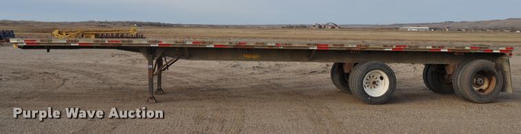 image for item L5064 1977 Raven 54028 flatbed trailer