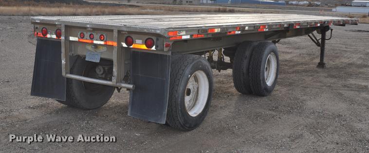 image for item L5064 1977 Raven 54028 flatbed trailer
