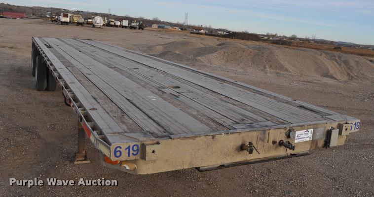 image for item L5064 1977 Raven 54028 flatbed trailer