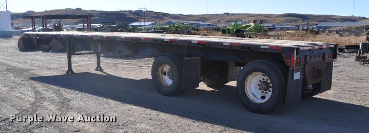 image for item L5073 1978 Transcraft TL-42 flatbed trailer