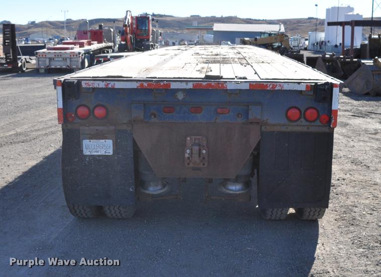 image for item L5073 1978 Transcraft TL-42 flatbed trailer
