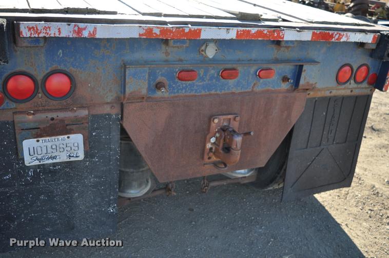 image for item L5073 1978 Transcraft TL-42 flatbed trailer