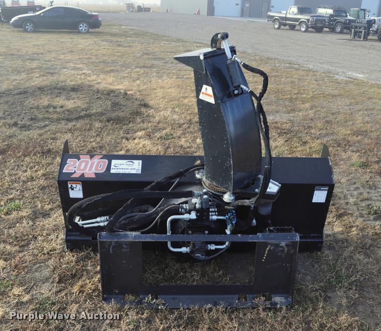 image for item L5090 2010 Erskine skid steer snow blower