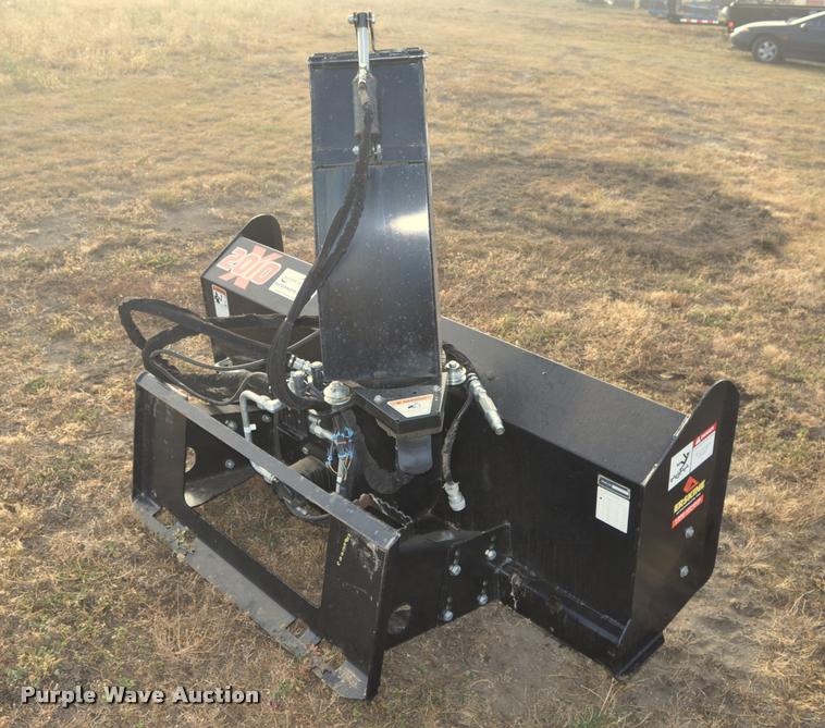 image for item L5090 2010 Erskine skid steer snow blower