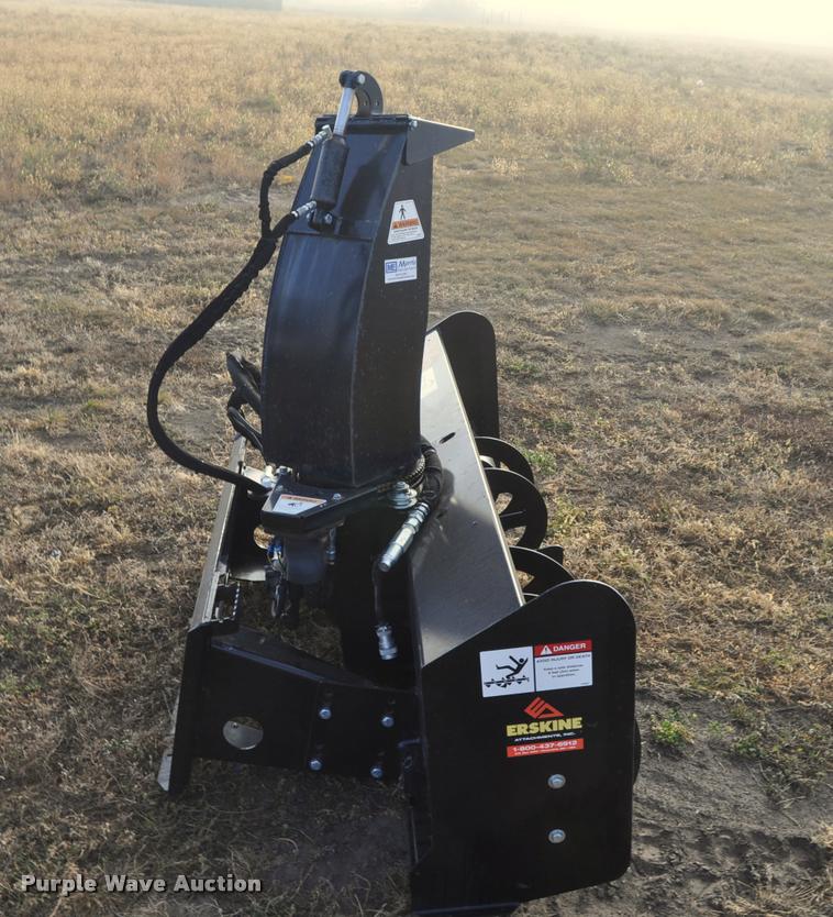 image for item L5090 2010 Erskine skid steer snow blower