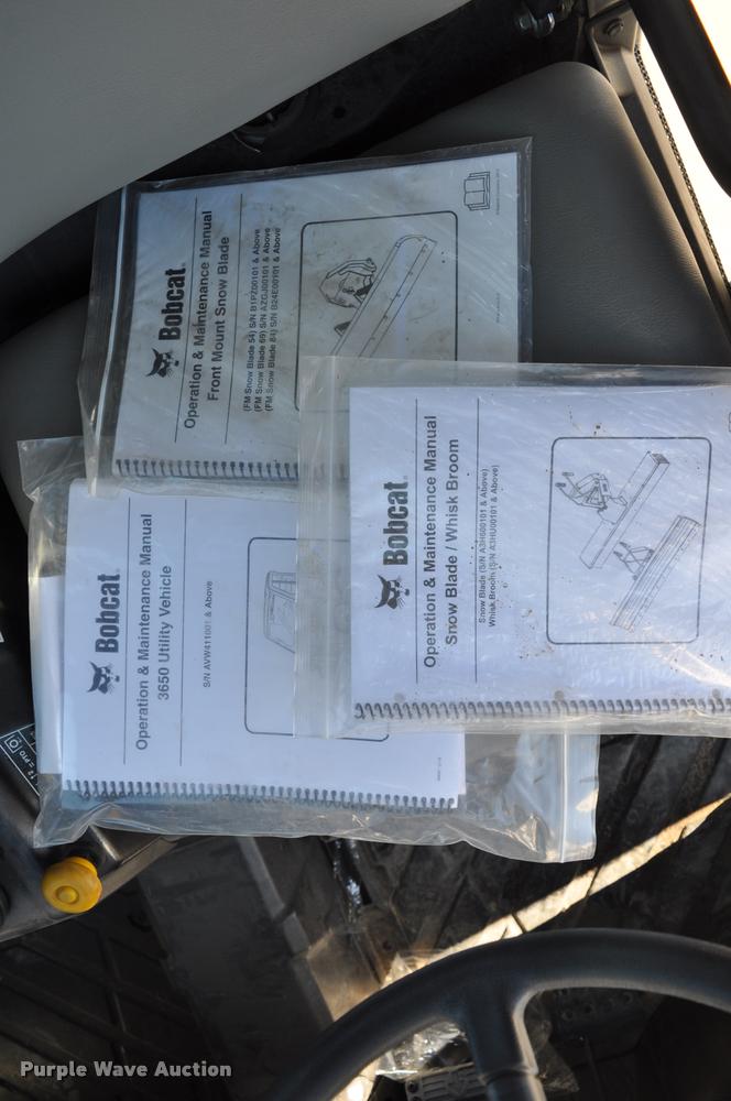 image for item L5091 2013 Bobcat 3650 utility vehicle