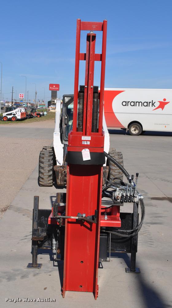 image for item L5098 2013 Shaver HD12 skid steer post driver