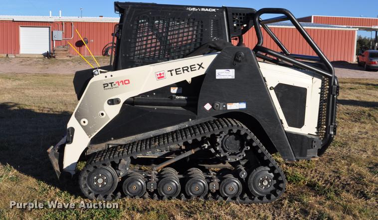 image for item L5101 2013 Terex PT110F skid steer