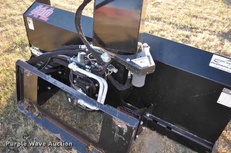 image for item L5105 Erskine 2410FM skid steer snow blower